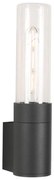 Zuma Line SJ17611 - Kültéri fali lámpa WALLY 1xE27/60W/230V IP54 fekete