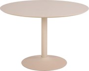 MAZZONI EXPORT KORFU Bézs (Kasmír) - KEREK ASZTAL 110 cm KONYHÁBA ÉTKEZŐBE NAPPALIBA FURNÉR