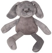 Tipp plüss kutya 35 cm, szürke