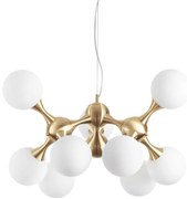 Ideal Lux - Csillár zsinóron NODI 9xE14/28W/230V réz