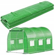 UV fólia fóliasátorhoz ajtó-és ablaknyílásokkal, szerkezet nélkül 2x3m