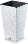 FURU SQUARE virágtartó 29,5 cm, fehér, 29,5 cm