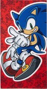 Sonic a sündisznó Velocity Mode fürdőlepedő, strand törölköző 70x140 cm (Fast Dry)