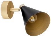 Argon 8279 - Spotlámpa LUCINDA 1xE14/7W/230V fekete/arany