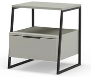 Zöldesszürke éjjeliszekrény Velia – Marckeric