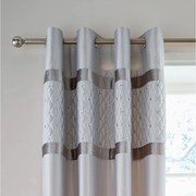 Szürke függöny szett 2 db-os 168x229 cm Sequin Cluster – Catherine Lansfield