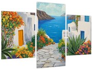 Kép - Görög sikátor (90x60 cm)