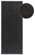 Fekete juta futószőnyeg 80x200 cm Bouclé – Hanse Home