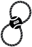 Star Wars Black teniszlabda és kötél kutyajáték