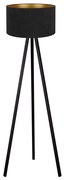 Brilagi - Állólámpa VELVET 1xE27/60W/230V fekete/wenge
