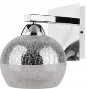 Fali lámpa Candellux ezüst E27 60 W