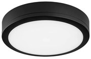 LED2 - Kültéri LED mennyezeti lámpa érzékelővel KERY LED/18W/230V IP65 fekete