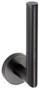 Sapho - X-ROUND WC-papír tartó 16,5 cm fekete