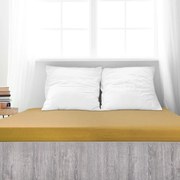 4Home Ideal frottír lepedő mustár, 90 x 200 cm, 90 x 200 cm