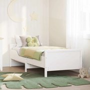 Bővíthető Ágykeret Gyerekeknek Egyéb Fehér 80 x 130 / 165 / 200 cm