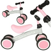 Trike Fix tricikli kisgyerekeknek, állítható kormánnyal, rózsaszín