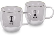 Lamart LT9125 2 részes Bear Vaso pohárkészlet, 250ml, átlátszó