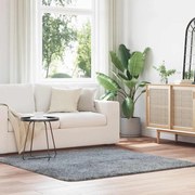 ezüstszürke hosszú szálú NAVARRA bozontos szőnyeg 160x160 cm