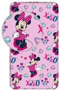Disney Minnie XoXo gumis lepedő 90x200 cm