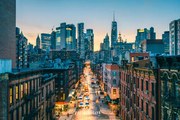 Fotográfia High angle view of Lower Manhattan, New York City, © Marco Bottigelli