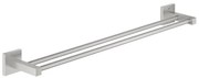 GROHE 41104DC0 - Dupla törölközőtartó QUICKFIX START CUBE 654 mm rozsdamentes acél