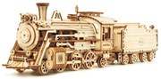 Robotime játék - 3D fa kirakós Gőzmozdony