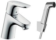 Mosdó csaptelep Hansgrohe Focus bidé zuhannyal króm 31926000