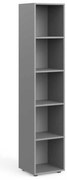 Manager magas szekrény 39,9 x 40,4 x 196,5 cm, szürke