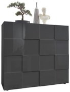 Komód SERIAN antracit