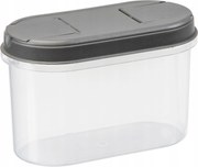 Ömlesztett Élelmiszer Tároló Tartály Adagoló Átlátszó 1,1L