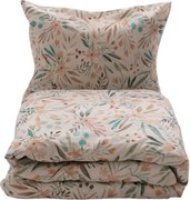 Rét pamut és len keverékből készült ágyneműhuzat, 160 x 200 cm, 2 db 70 x 80 cm