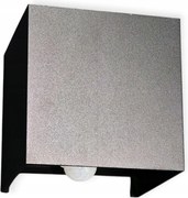 Fali lámpa kocka Led 6W 3000K mozgás- és szürkületérzékelővel