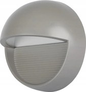 Homlokzati fali lámpatest szürke kerek modern Led IP65 16 cm V-tac