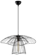 Fekete függőlámpa ø 50 cm Farac – Opviq lights