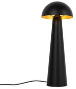 Kültéri állólámpa fekete 65 cm - Mushroom