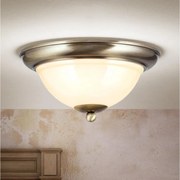Orion DL 7-675/27-Mennyezeti lámpa AUSTRIAN OLD LAMP 2xE27/60W/230V bronz/bézs
