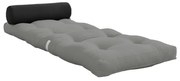 Szürke futon matrac 70x200 cm Wrap Grey/Dark Grey – Karup Design