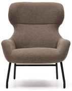 Barna fotel Belina – Kave Home