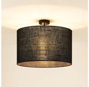 Brilagi - TUBES ROLLER mennyezeti lámpa 1xE27/15W/230V, 50 cm, fekete