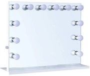 Hollywood tükör, LED-es sminktükör, dimmelhető (68 x 80 cm)