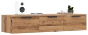 fali szekrény Artisan tölgy 102x30x20 cm Gépelt fa