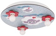 Eglo 97705 - Gyerek mennyezeti lámpa LALELU 3xE14/40W/230V