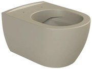 CeraStyle CITY fali WC - MATT BÉZS - rimless - perem nélküli - rejtett rögzítésű - 53 cm