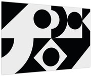 Kép - Geometriai absztrakció N⁰1 (90x60 cm)