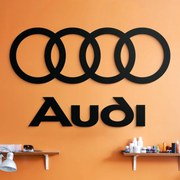 DUBLEZ | Fából készült logó - Audi
