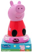 Peppa malac Smile 3D LED éjjeli lámpa, éjszakai fény