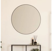 Atmosphera - Fali tükör ALICE átm. 76 cm fekete