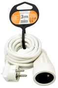 Hosszabbítókábel tengelykapcsoló 1Z - 3m, fehér