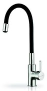 Pyramis 90919638 - FLESSI fekete mosogató csaptelep flexibilis karos