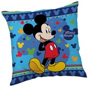 Disney Mickey Blue párna, díszpárna 40x40 cm